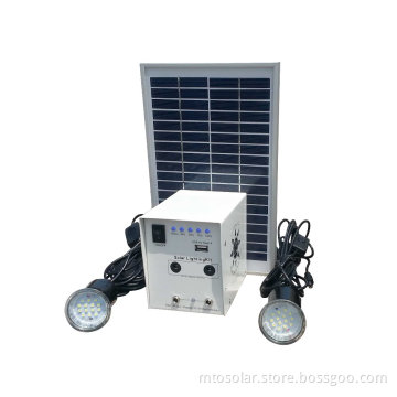 Indoor Mini 5w Solar Light Kits